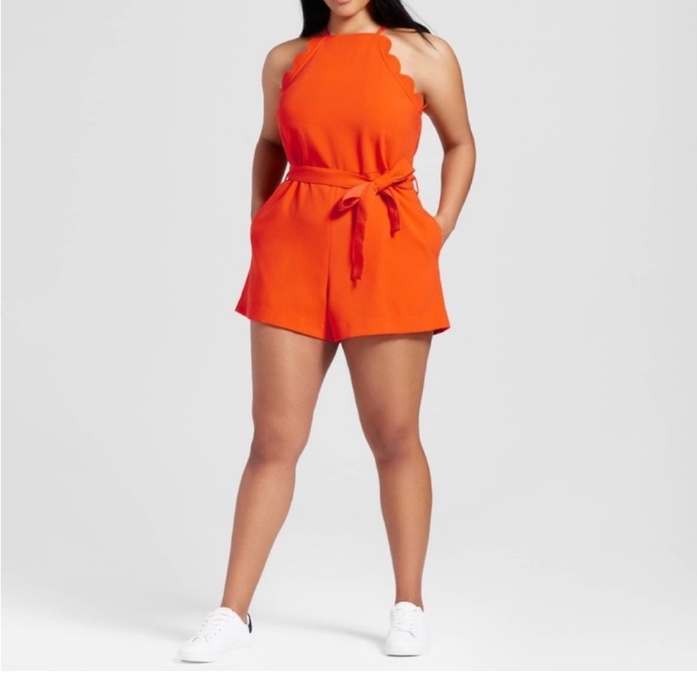 Victoria Beckham for Target Orange Romper XL